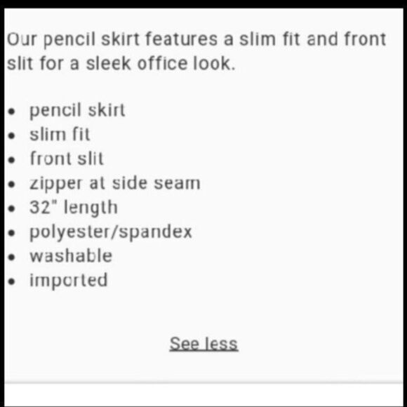 NWT PLUS Orange n pink pencil  skirt sz 22 - Picture 4 of 4